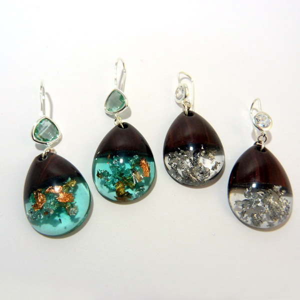 Schema Orecchini inclusione in resina e del polimero di Fimo Schema Orecchini inclusione in resina e del polimero di Fimo