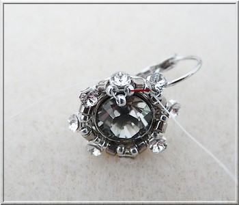 Comment tisser des dormeuses pour tissage porte cabochon Sawrovski ?