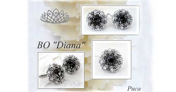 Orecchini fai da te “Diana” con ganci a cerniera per intreccio, realizzati da Puca Orecchini fai da te “Diana” con ganci a cerniera per intreccio, realizzati da Puca