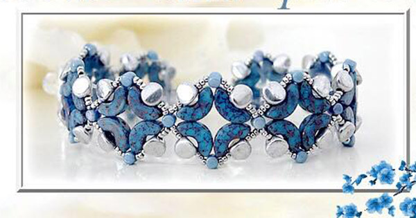 Tutorial braccialetto Ilona con perline Arcos di Puca Tutorial braccialetto Ilona con perline Arcos di Puca