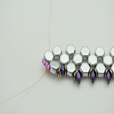 Bracelet Honeycomb et SuperDuo