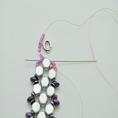 Bracelet Honeycomb et SuperDuo