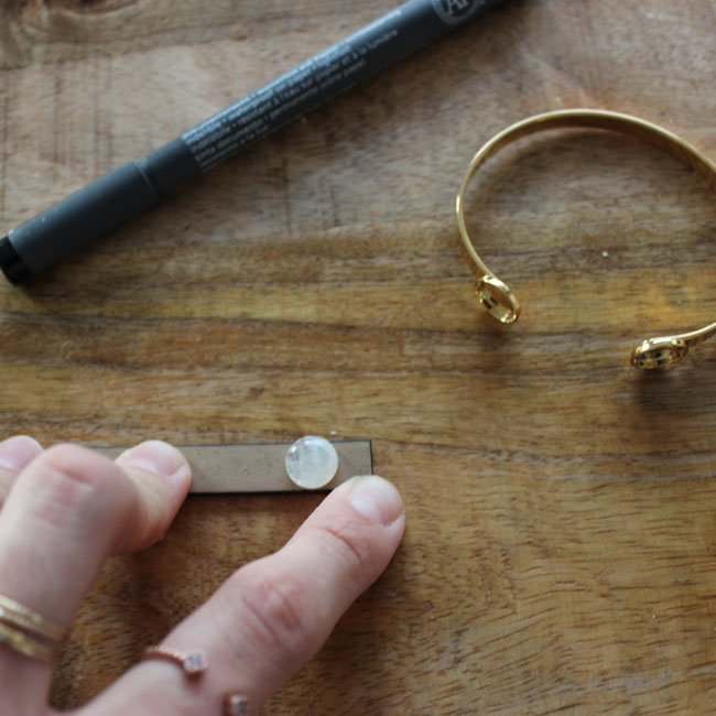 esercitazione polso-glitter-con-nastro-fashion-scintillante