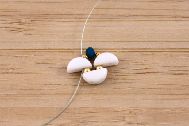 Star Beads e polsino di perle di vetro Marrakech stile Kos 2 Manchette perles en verre Star Beads et Kos style Marrakech 2