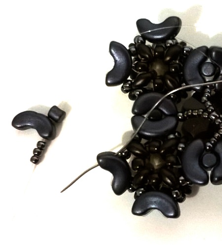 perline braccialetto bracciale Minosse, Arcos e Super Duo : Tappa 48