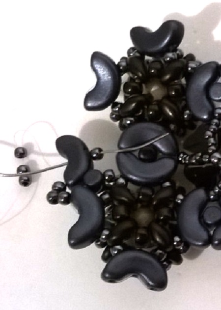 perline braccialetto bracciale Minosse, Arcos e Super Duo : Tappa 50