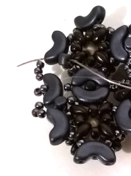 perline braccialetto bracciale Minosse, Arcos e Super Duo : Tappa 54