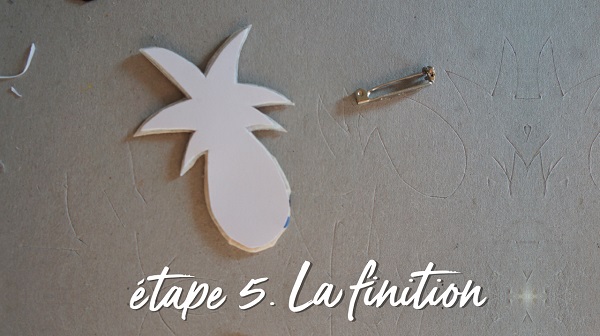 tessuti bricolage perno ananas