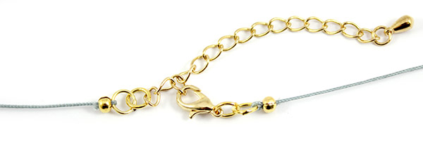 Collana pettorale in legno e top PureCrystal Pacific Opal etnica ispirazione chic : Tappa 3