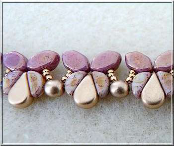 Collier DIY Siane avec des perles de verre Paros et Kos par Pucas