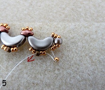 Collana Jéromine Arcos® Khéops® e rock da Puca® : Tappa 5