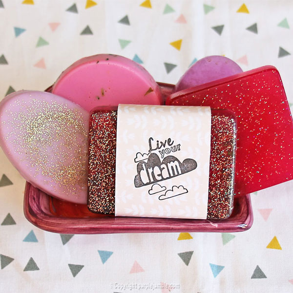 Saponi colorati e profumati fai da te