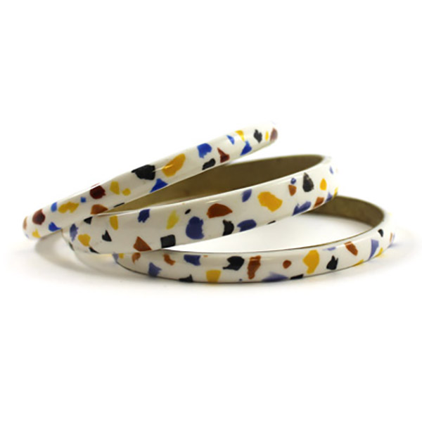 terrazzo braccialetto argilla polimerica terrazzo braccialetto argilla polimerica