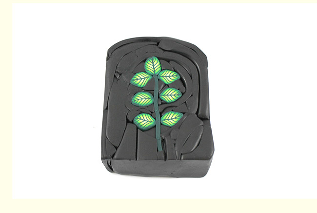 Realizzare una foglia di anatra in argilla Fimo : Tappa 14