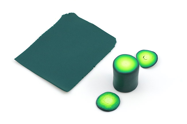 Realizzare una foglia di anatra in argilla Fimo : Tappa 6