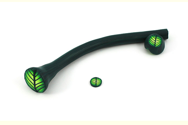 Realizzare una foglia di anatra in argilla Fimo : Tappa 9