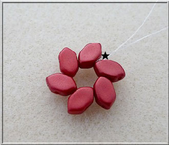 Fai da te Pia Parure Paros e Minos Glass Parure di Puca : Tappa 3