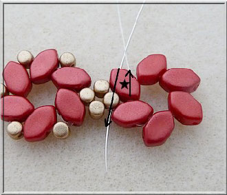 Fai da te Pia Parure Paros e Minos Glass Parure di Puca : Tappa 11