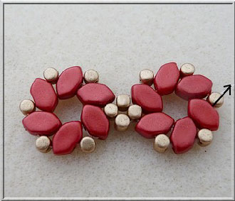 Fai da te Pia Parure Paros e Minos Glass Parure di Puca : Tappa 13