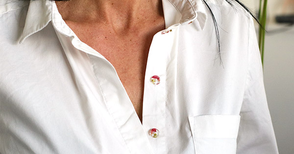 Creazione di bottoni da cucire in resina