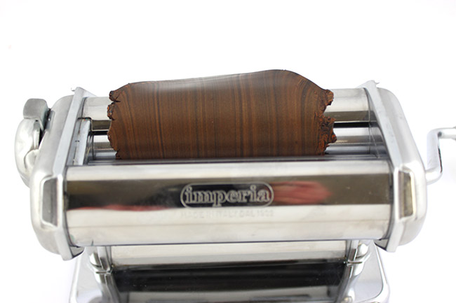 Cuore in resina UV Led e polimero effetto ebano : Tappa 5