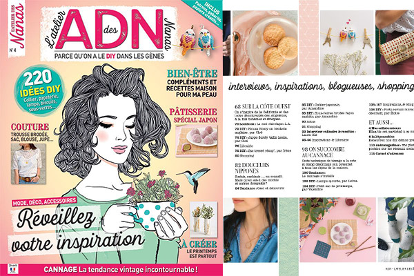 pendentif cheveux bebe magazine atelier des nanas ADN
