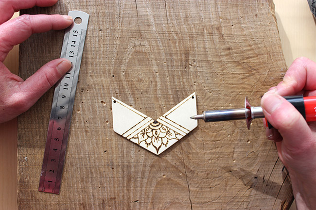 choix de l'embout pour pyrograver