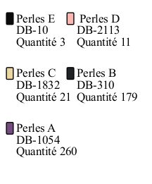 Comment faire un tissage Miyuki en Brick Stitch ? Émilie (Coeur_citron), Pauline (Pauline_Eline), Emmanuelle (Mamzellelulu) et Aurélie (Liliazalée) ont une bonne nouvelle à vous annoncer pour le 27 Octobre ! Un livre plein à craquer de diagrammes Miyuki ! En attendant sa sortie voici une série de diagrammes inédits pour Halloween. Une araignée s'est glissé sur le fil de votre aiguille ! Ah ?! Non, c'est un tissage de Coeur_citron. Ouf ! Merci à elle pour ce schéma Miyuki d'Halloween ! Pour plus d'information sur le tissage Brick Stitch, retrouvez nos fiches techniques sur le tissage de perles dans la partie Boite à outils du site. Schéma du tissage Miyuki : Araignée Tissage Brick Stitch en perles Miyuki par Coeur Citron palette Comment faire un tissage Miyuki en Brick Stitch ? Émilie (Coeur_citron), Pauline (Pauline_Eline), Emmanuelle (Mamzellelulu) et Aurélie (Liliazalée) ont une bonne nouvelle à vous annoncer pour le 27 Octobre ! Un livre plein à craquer de diagrammes Miyuki ! En attendant sa sortie voici une série de diagrammes inédits pour Halloween. Une araignée s'est glissé sur le fil de votre aiguille ! Ah ?! Non, c'est un tissage de Coeur_citron. Ouf ! Merci à elle pour ce schéma Miyuki d'Halloween ! Pour plus d'information sur le tissage Brick Stitch, retrouvez nos fiches techniques sur le tissage de perles dans la partie Boite à outils du site. Schéma du tissage Miyuki : Araignée Tissage Brick Stitch en perles Miyuki par Coeur Citron palette
