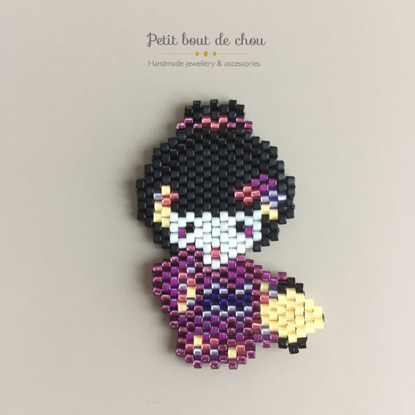 DIT diagramme pour tissage de perles miyuki concours voyage en asie