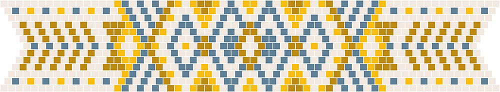 Miyuki intreccia grata al braccialetto di Peyote Grille de tissage Miyuki bracelet Peyote impair