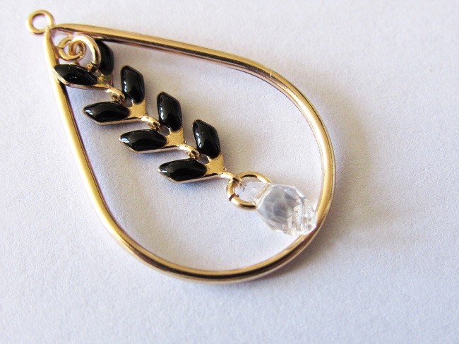 anello orecchini a goccia-insert-chain-epi-05-oro pieno