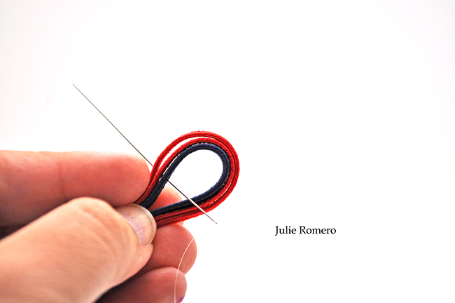 treccia bracciale e cristalli PureCrystal : Tappa 1