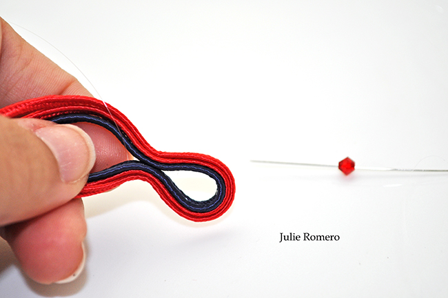 treccia bracciale e cristalli PureCrystal : Tappa 3