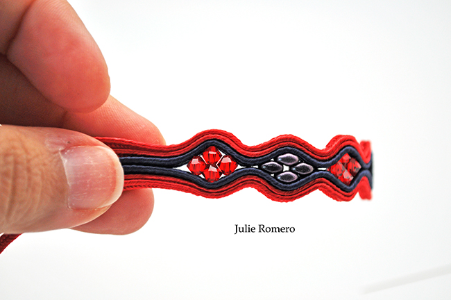 treccia bracciale e cristalli PureCrystal : Tappa 5