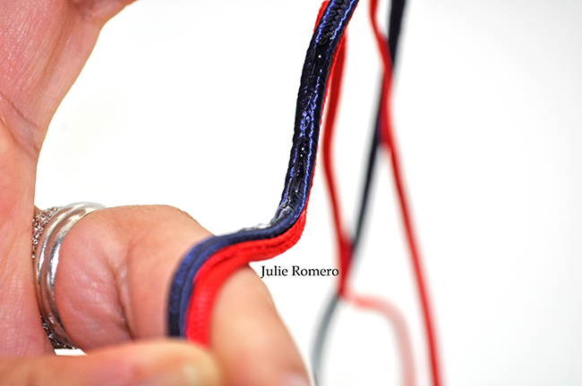 treccia bracciale e cristalli PureCrystal : Tappa 10