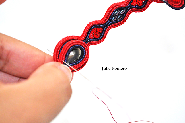 treccia bracciale e cristalli PureCrystal : Tappa 16