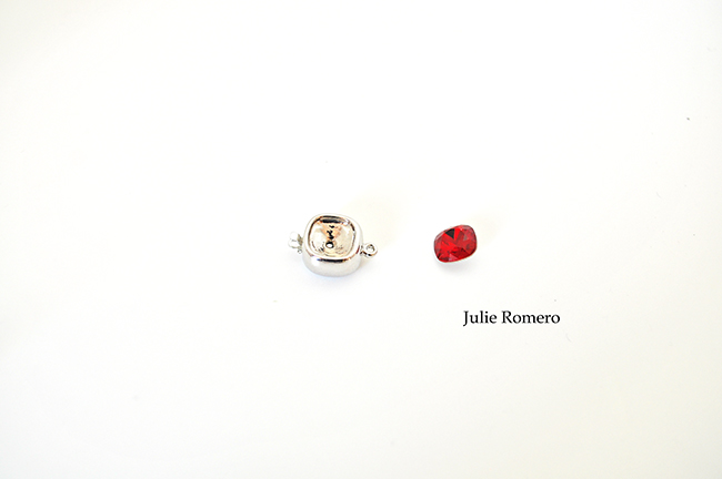 treccia bracciale e cristalli PureCrystal : Tappa 18