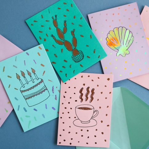 Fai La Carte Con Fogli Di Trasferimento Metallico Carta Poesia Perles Co