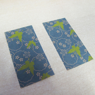 Orecchini Jungle Origami : Tappa 1 Orecchini Jungle Origami : Tappa 1