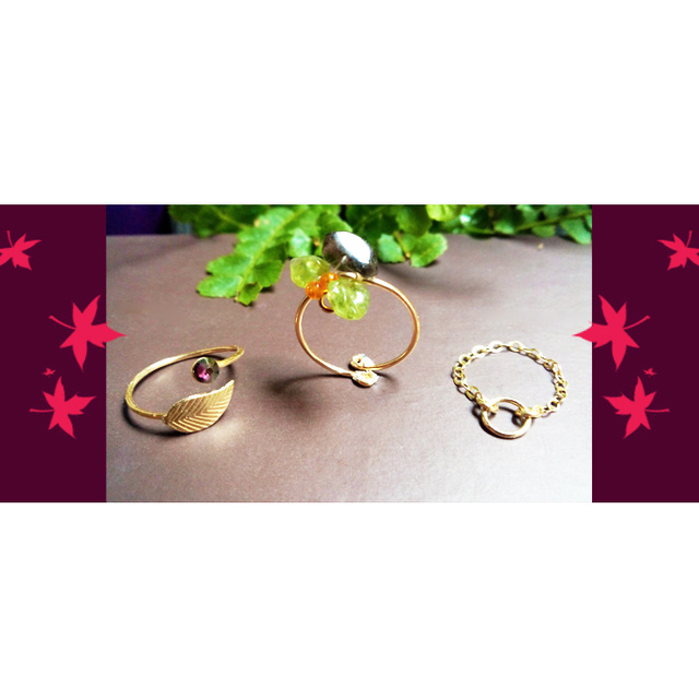 Trio anelli della falange