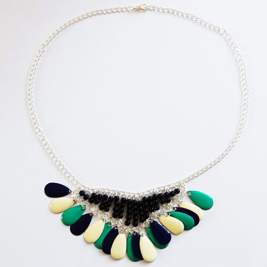 Collana Sequins smaltati