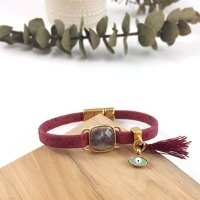 bracelet breloque oeil