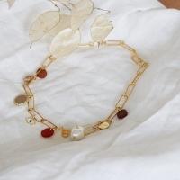 collier perles eau douce