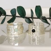 bague argent recyclé