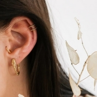 bague oreille double