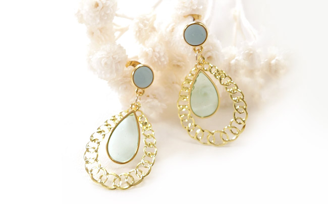 Fai da te 4 idee per orecchini facili con 8 elementi : Tappa 2