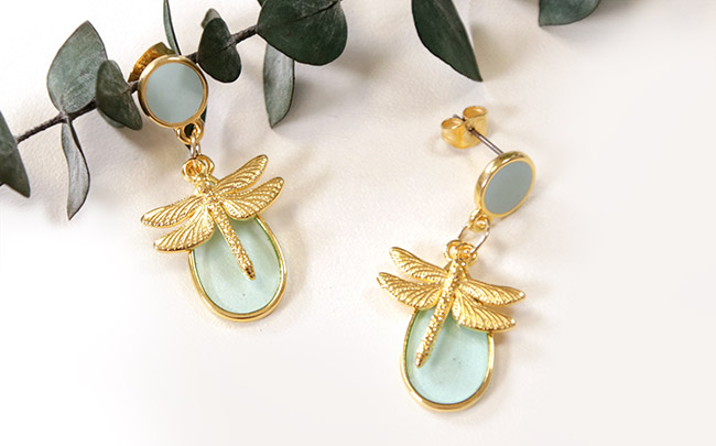 Fai da te 4 idee per orecchini facili con 8 elementi : Tappa 3