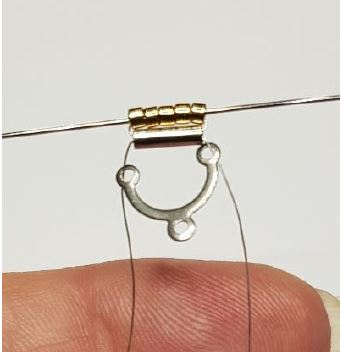 passo 1 orecchini fai da te