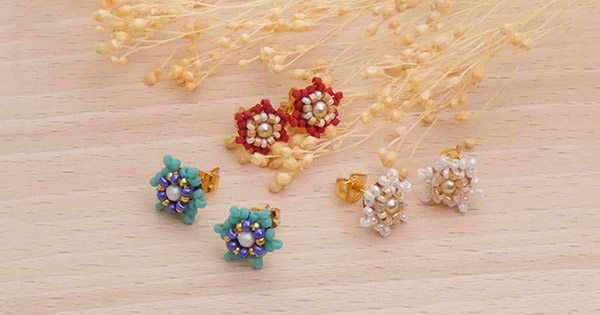 Piccole perle di seme e orecchini di perle PureCrystal