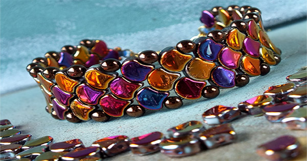 Bracciale Multistrato Con Perle Di Cristallo – Elastico, Donne E Ragazze – Gioiello Boho Colorato
